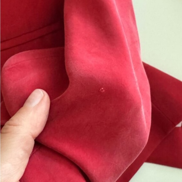 Smythe Red Blazer Jacket Fitted Tailored - Picture 4 of 5